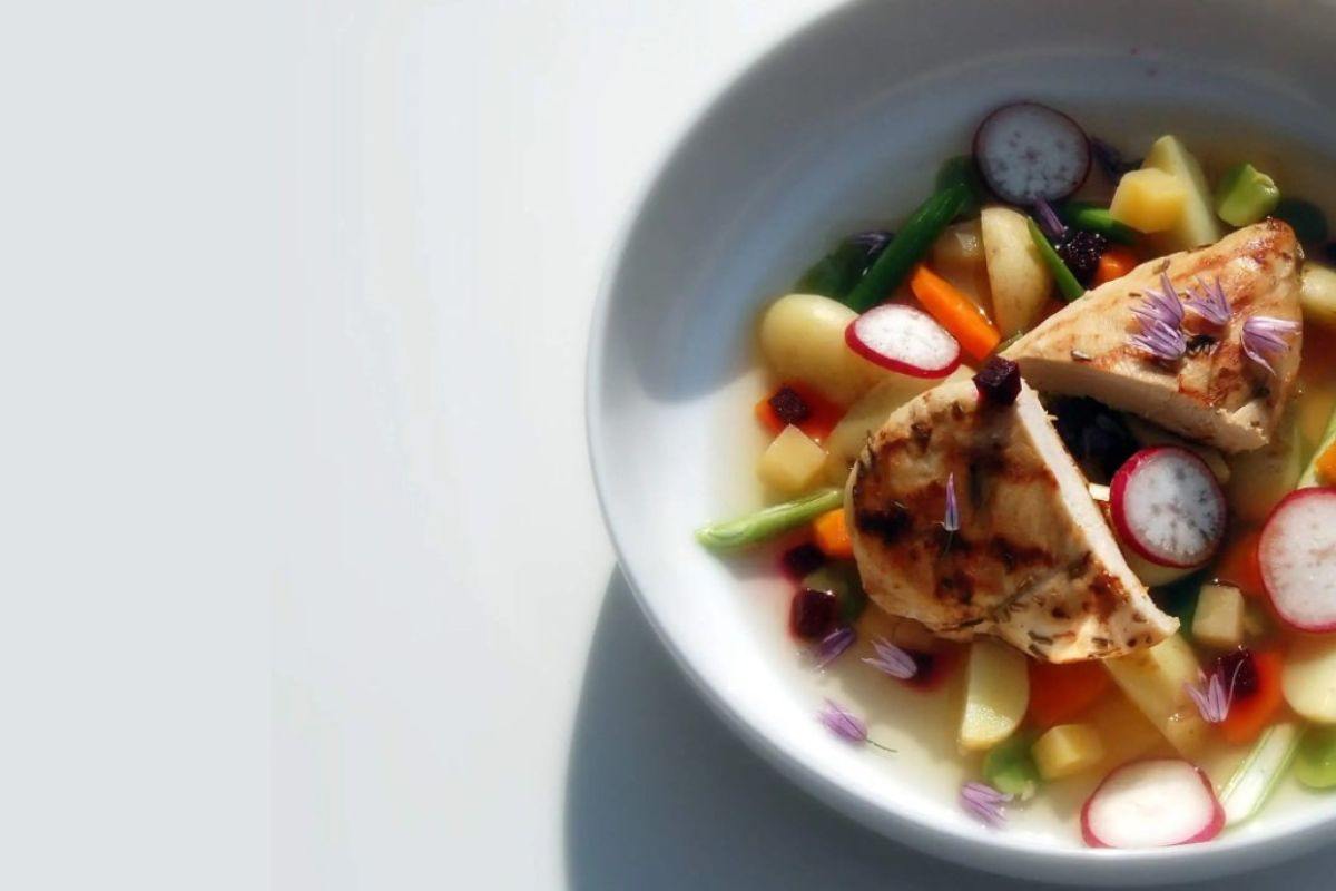 Summer Chicken Broth