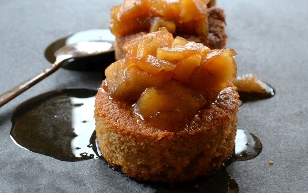 pear and almond pudding
