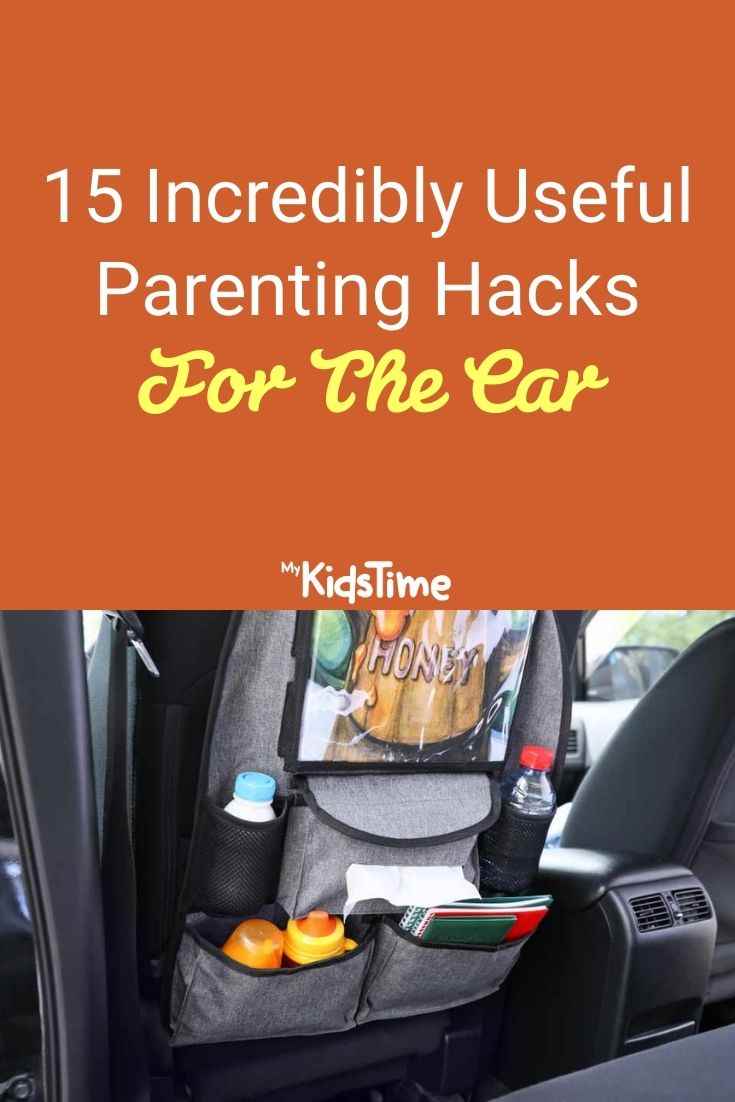 15 Incredibly Useful Parenting Hacks for the Car