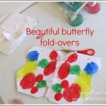 Art Projects for Kids Butterfly Painting from Teach Preschool
