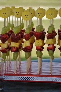 lego fruit skewers
