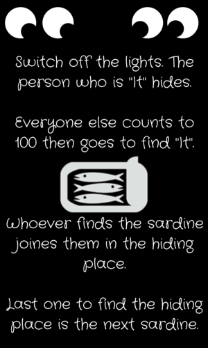 Rules of Sardines sardines