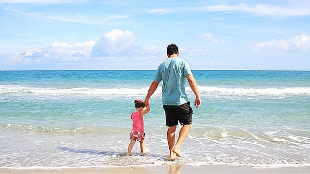 Touching things kids say Dad and Daughter