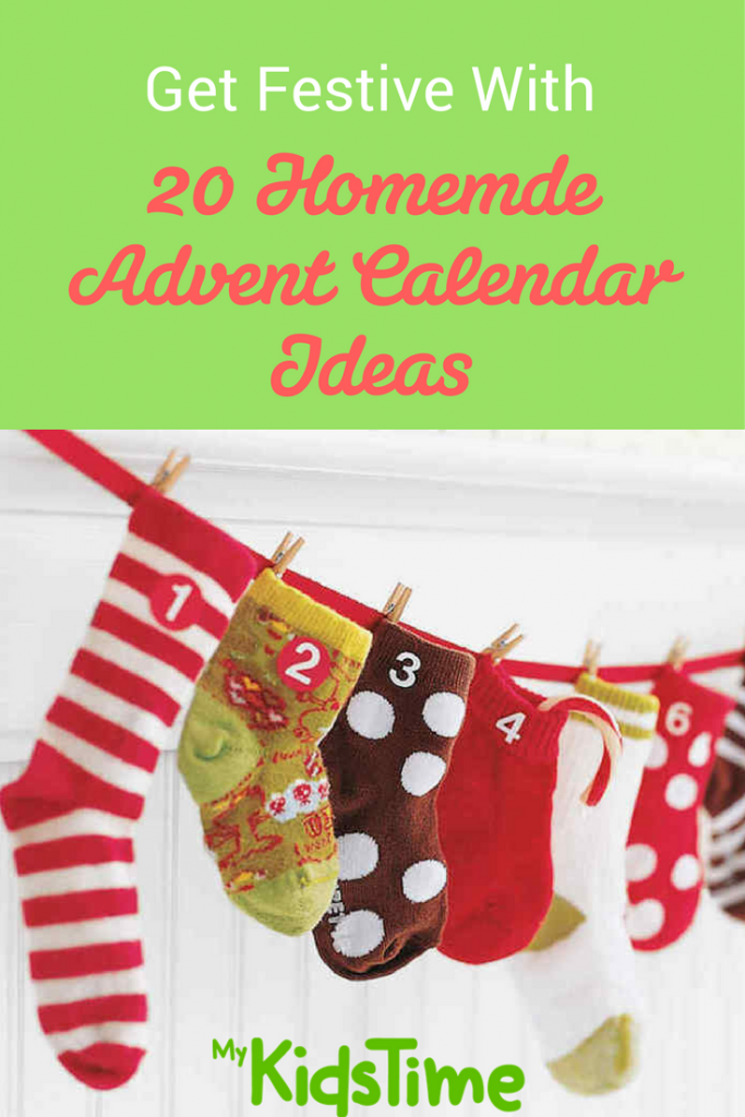 Homemade advent calendar