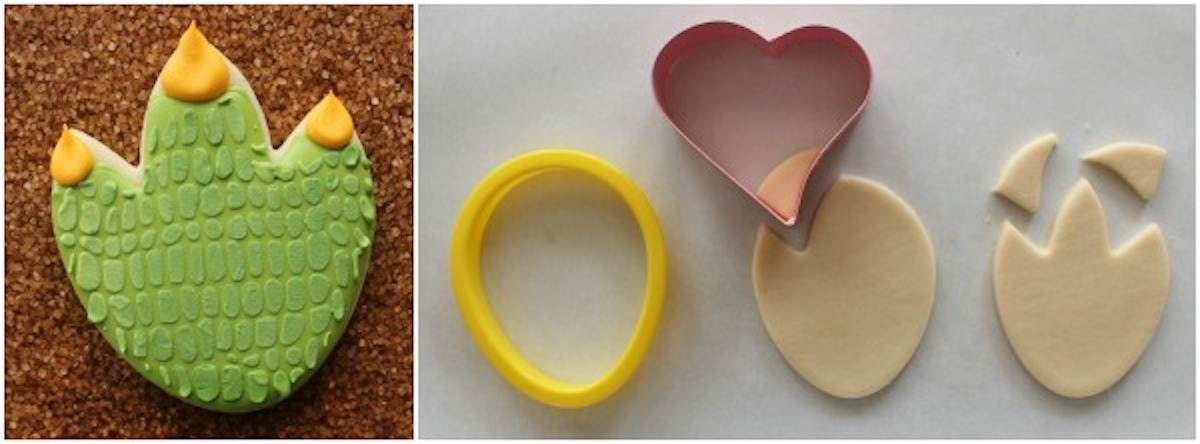 Dinosaur-Track-Cookie-Cutter dinosaur party food ideas