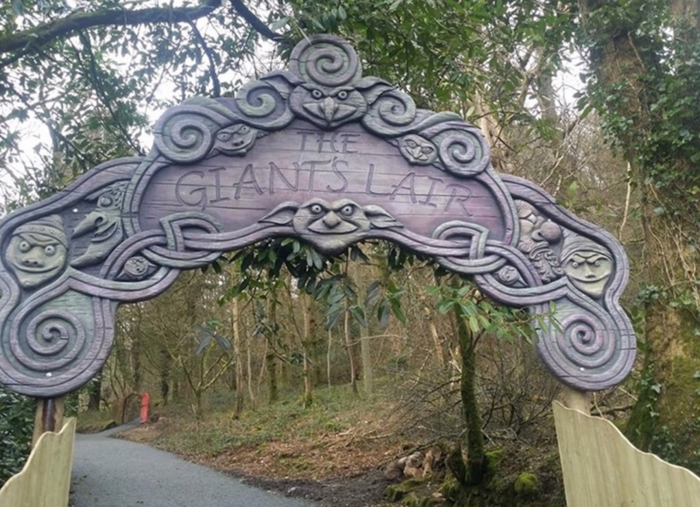 Slieve Gullion forest park spring walks for families in Ireland