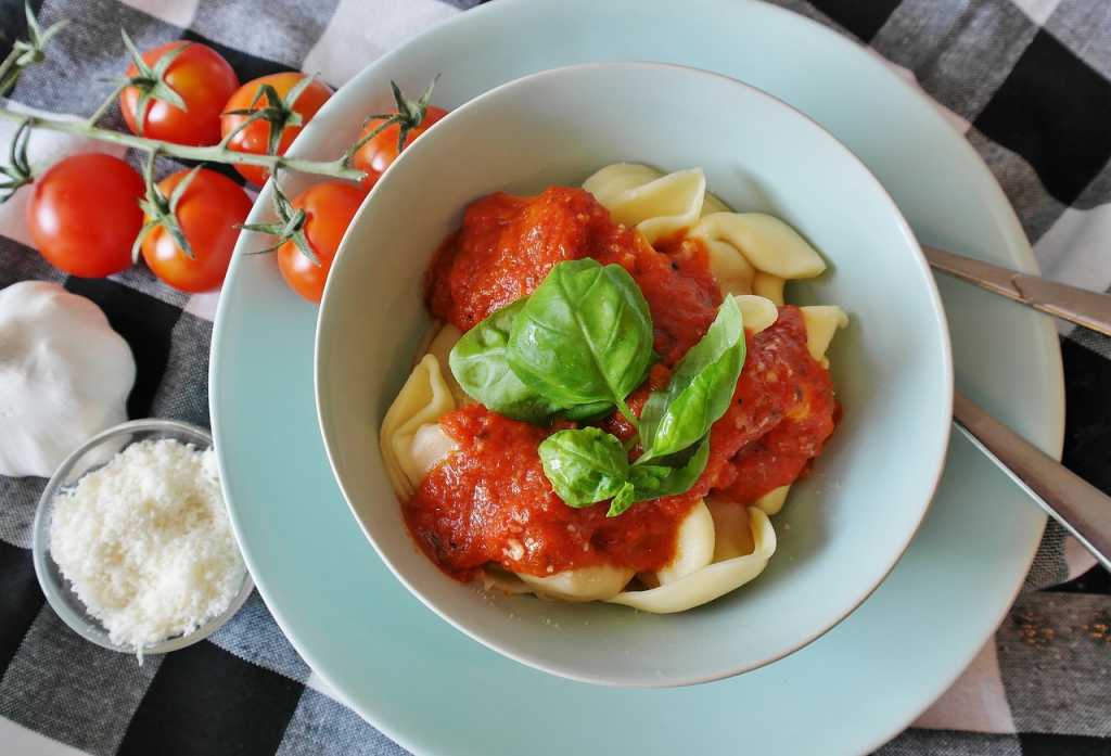 tomato and basil pasta recipe