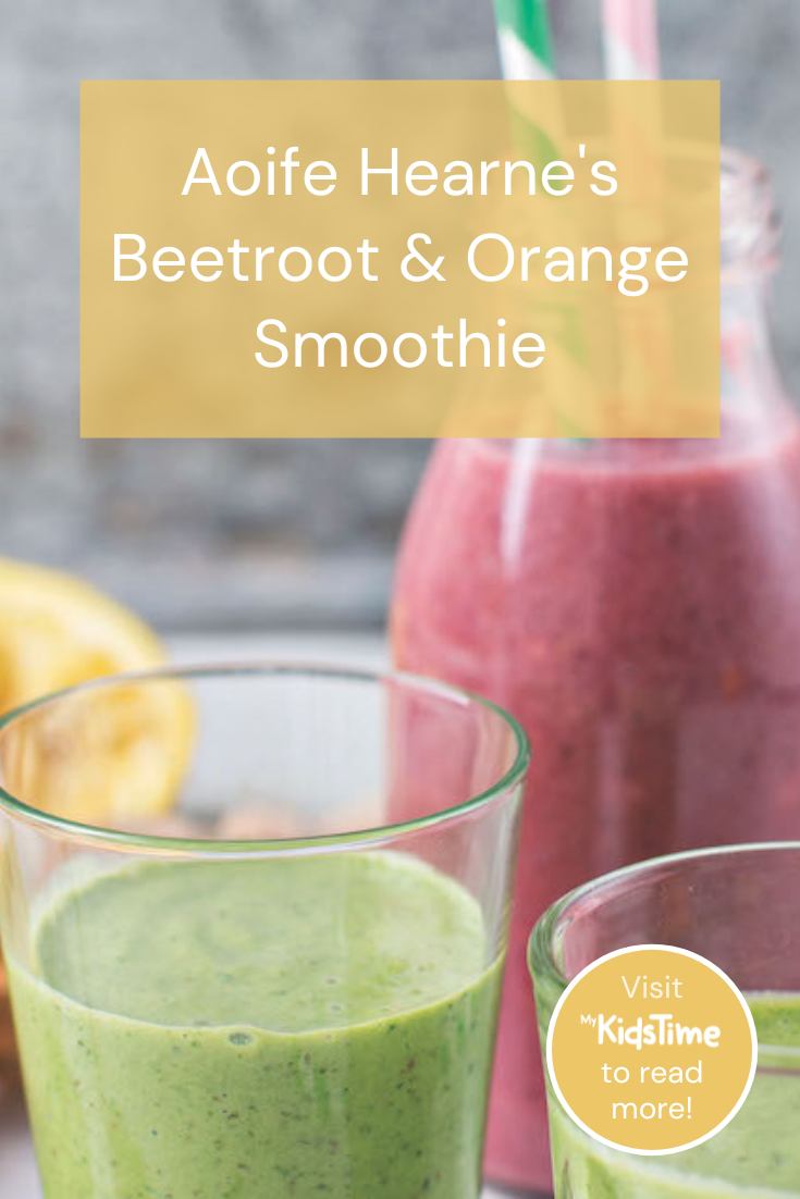 Aoife Hearne's Beetroot and Orange Breakfast Smoothie - Mykidstime