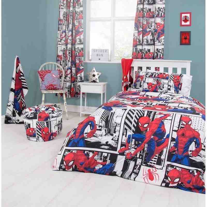 spiderman superhero room