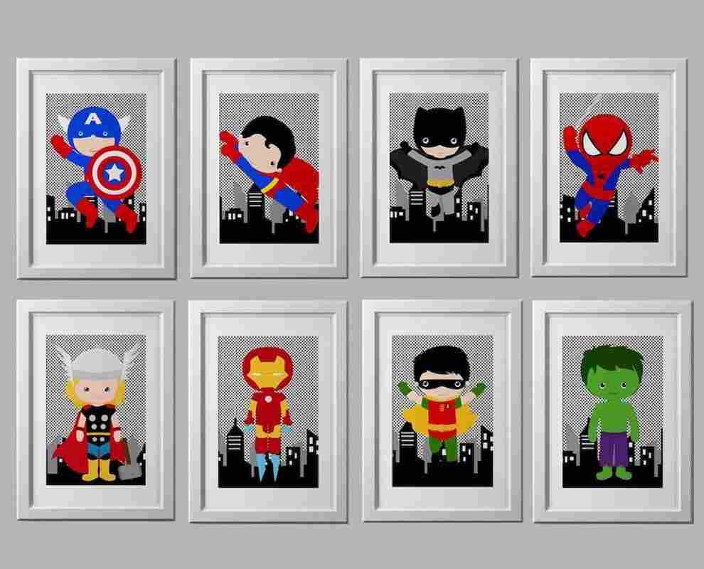 superhero bedrooms