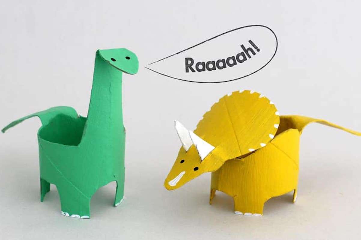 Dinosaur craft ideas