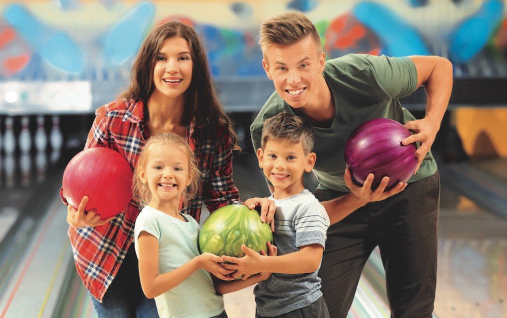Free game of bowling for the family at Leisureplex