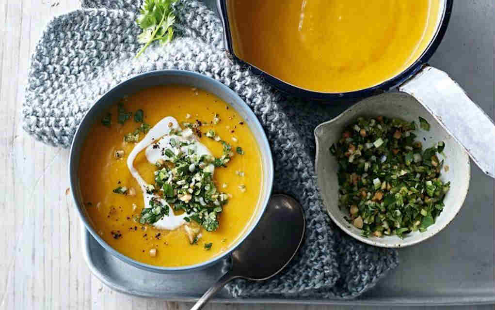 Thai pumpkin soup