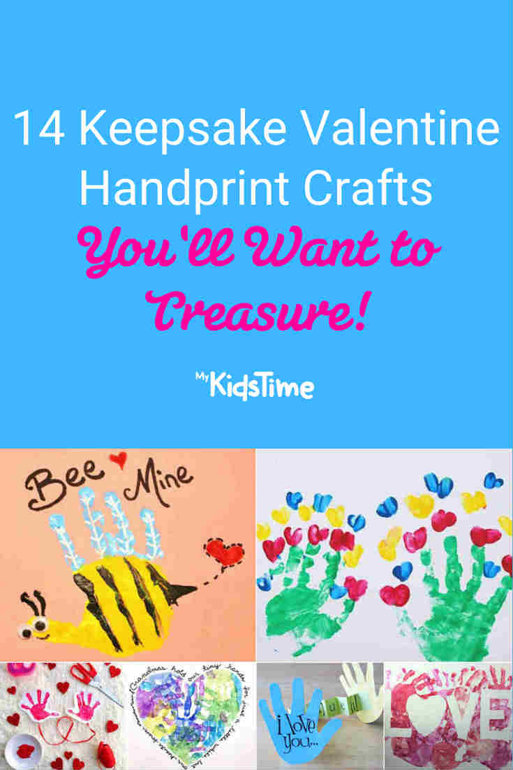 14 Keepsake Valentine Handprint Crafts You'll Want to Treasure - Mykidstime