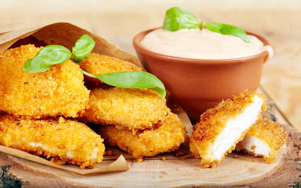 delicious homemade chicken goujons