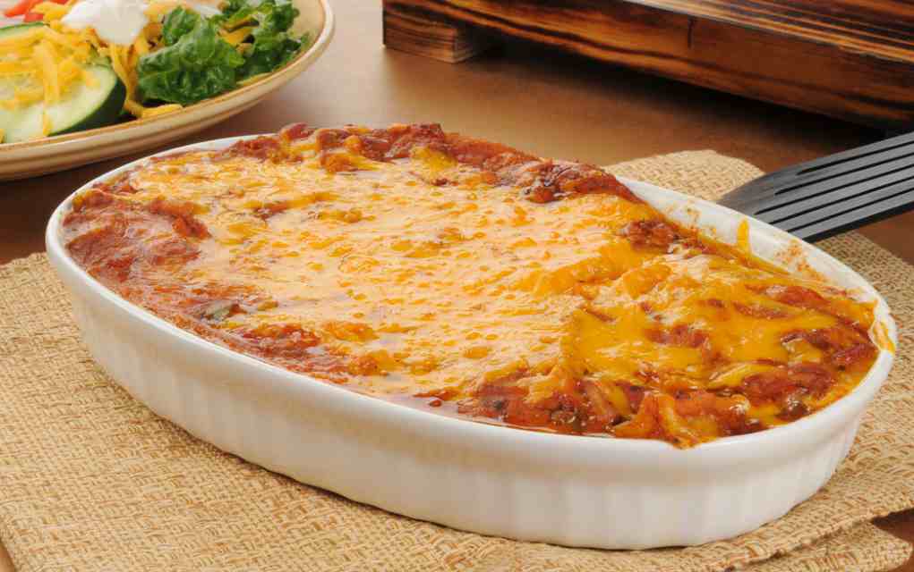 mexican tortilla bake casserole