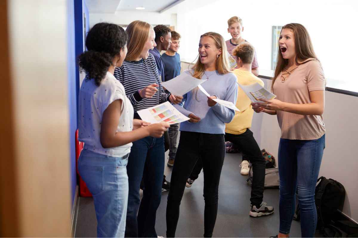 celebrate exam results